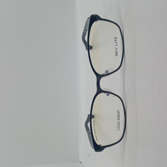 NWT UNISEX SKY LITE EYEGLASS FRAMES 1003 BLACK - Picture 1 of 4